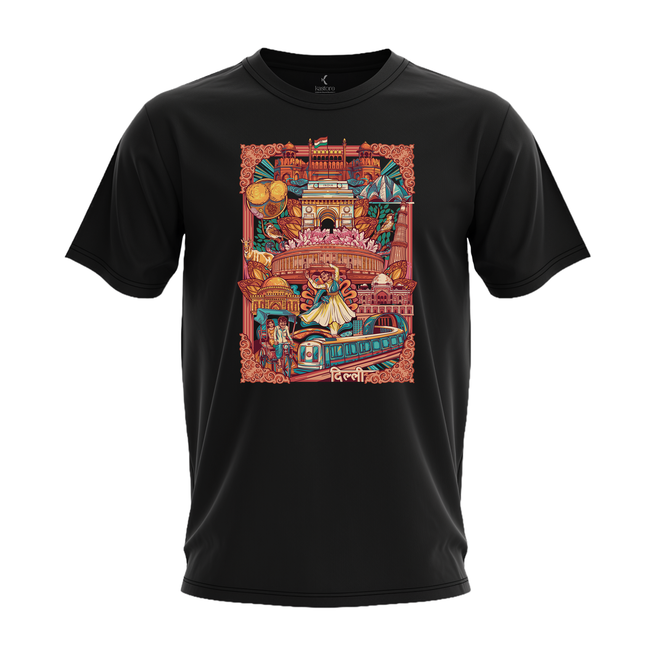 Delhi Frame  T-Shirt